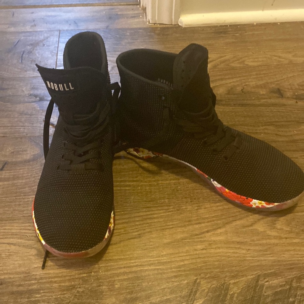 No Bill Floral High tops